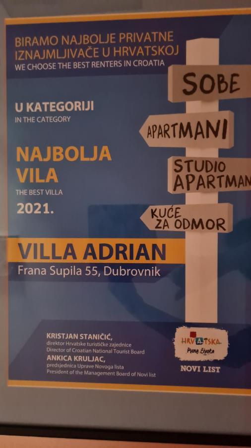 Villa Adrian Dubrovnik Eksteriør bilde